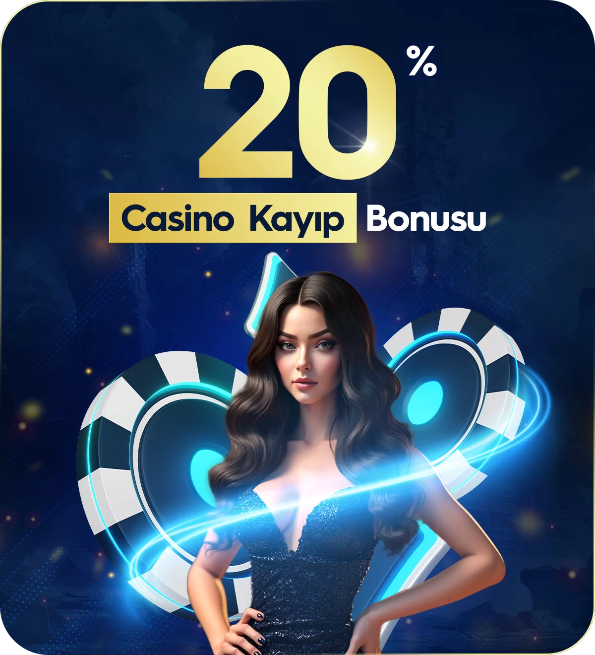 Yüzde 20 casino kayıp bonusu görseli