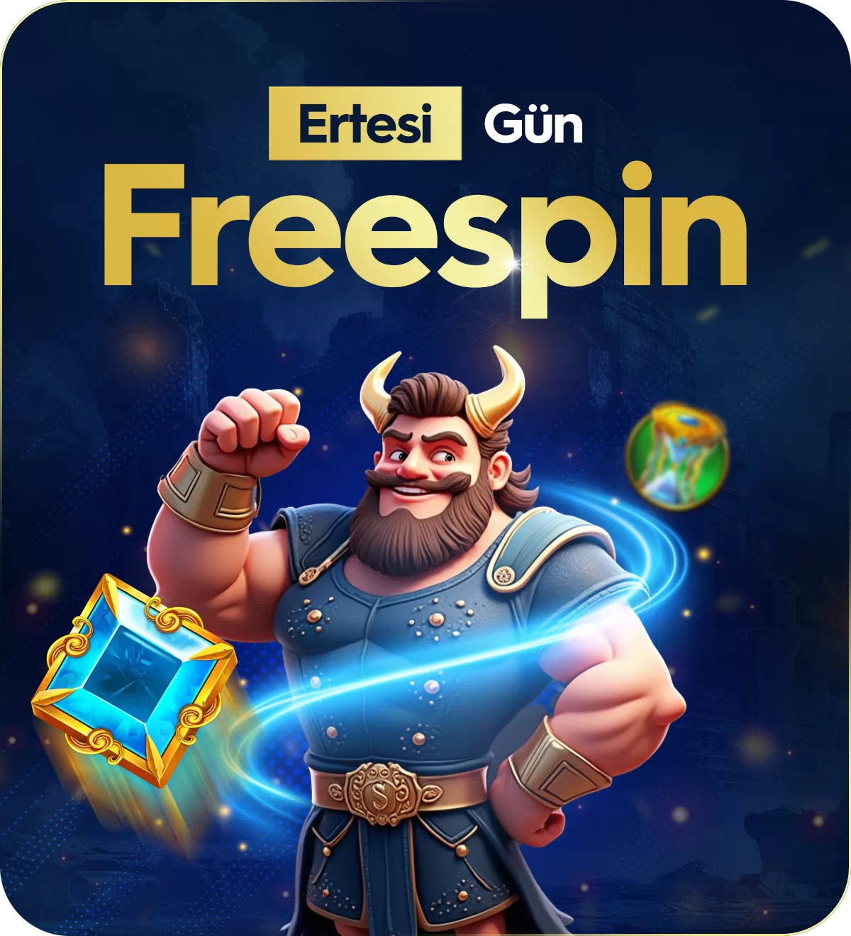 Ertesi gün freespin kampanya görseli